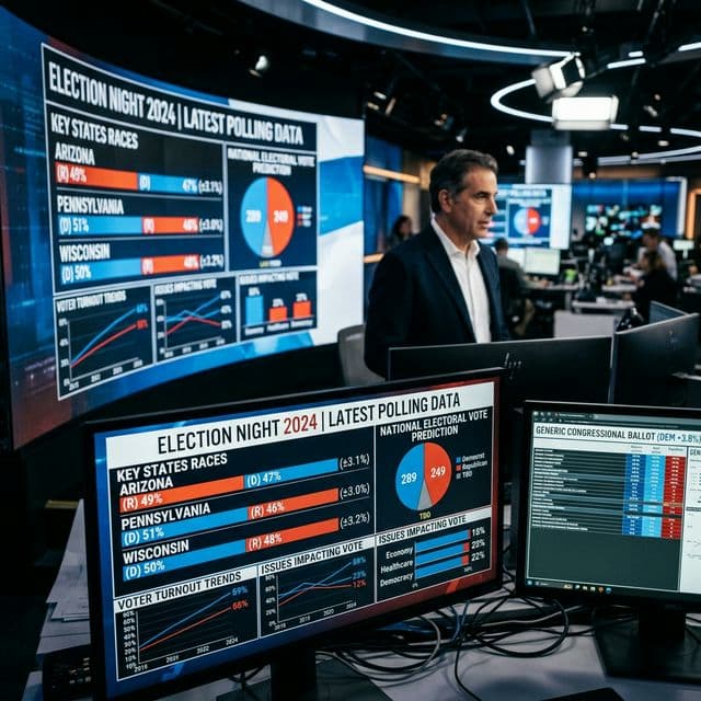 Panorama Electoral 2026: Empate Técnico y un Electorado Indeciso Dominan las Encuestas