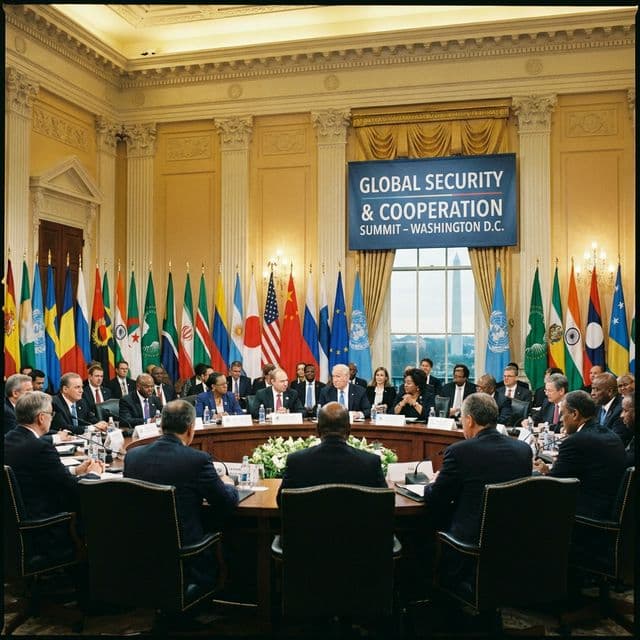 Cumbre de Paz en Washington: El ambicioso plan de Donald Trump para la reconstrucción global