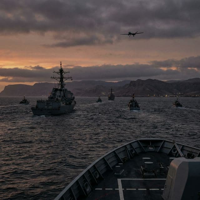 Tensión en Medio Oriente: Irán y Rusia desafían la presencia de EE.UU. con maniobras navales